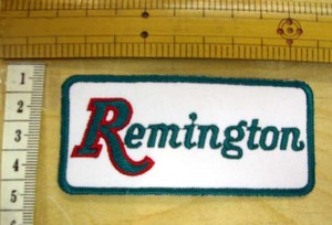 輸入ワッペン　Remington　レミントン
