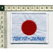 輸入ワッペン　日の丸　日本国旗　TOKYO-JAPAN