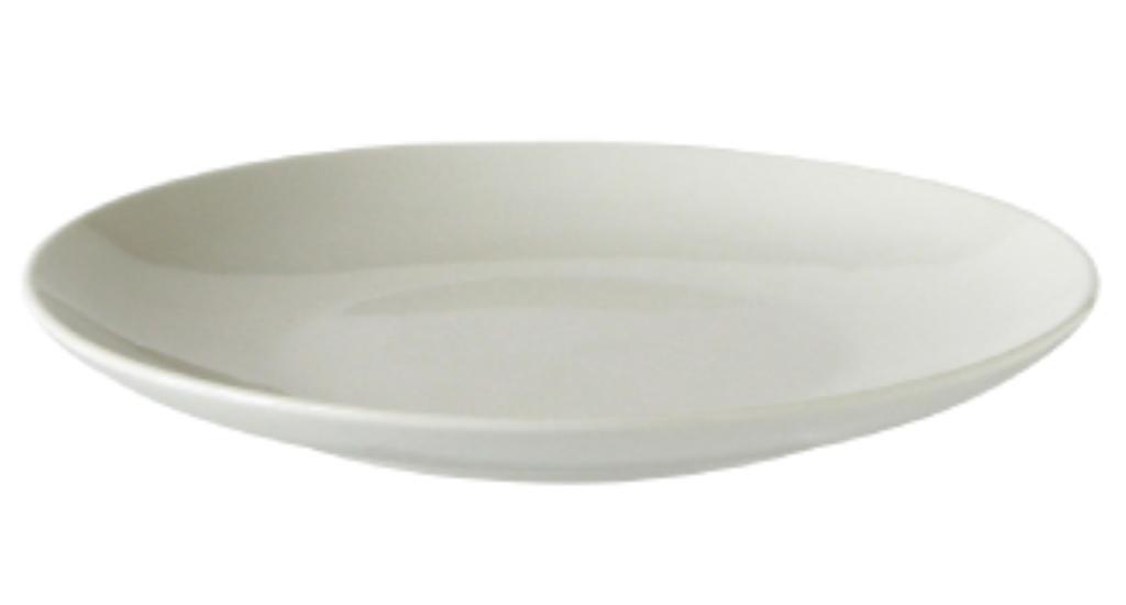 ホワイト　ミート皿　(403298) R-028