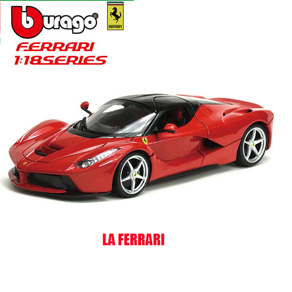 Bburago　1/18 ダイキャストモデルカー フェラーリレースアンドプレイシリーズ