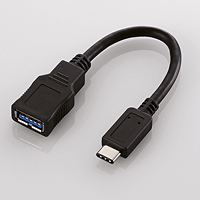エレコム Type-C変換ケーブル USB3-AFCM01BK