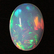 ≪地球からの限定品　1点もの≫天然エチオピアオパール（opal）ルース裸石 5.49CT