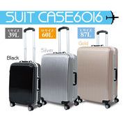 スーツケース 6016 【Lサイズ】 黒 TR-6016-L-BK