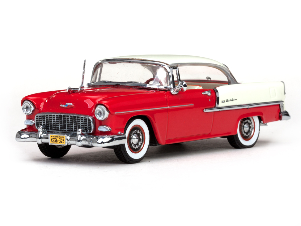 VITESSE/ビテス シボレー ベルエアー ハードトップ 1955 アイボリー/レッド