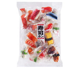 ■人気の寿司シリーズに2016年1月新発売■昔ながらのポン菓子をシャリに見立てて・・・【寿司ポン】