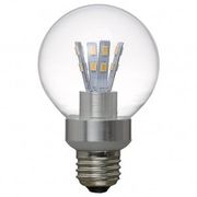 ヤザワ 調光対応ボール型LED電球 電球色相当 約380lm E26口金 LDG5LG70D