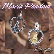 マリアペンダント-3 / 4025-4026--1816 ◆ Silver925 シルバー ペンダント マリア