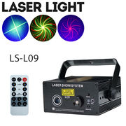 ステージライト LS-L09 レーザー ビーム RG+B [ LED ]三色 レインボー スポットライト