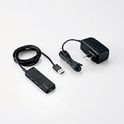 エレコム USB2.0ハブ(ACアダプタ付) U2H-AN4SBK