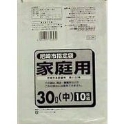 Ｇ－３Ｋ　尼崎市指定袋　３０Ｌ　１０枚 【 日本サニパック 】 【 ゴミ袋・ポリ袋 】