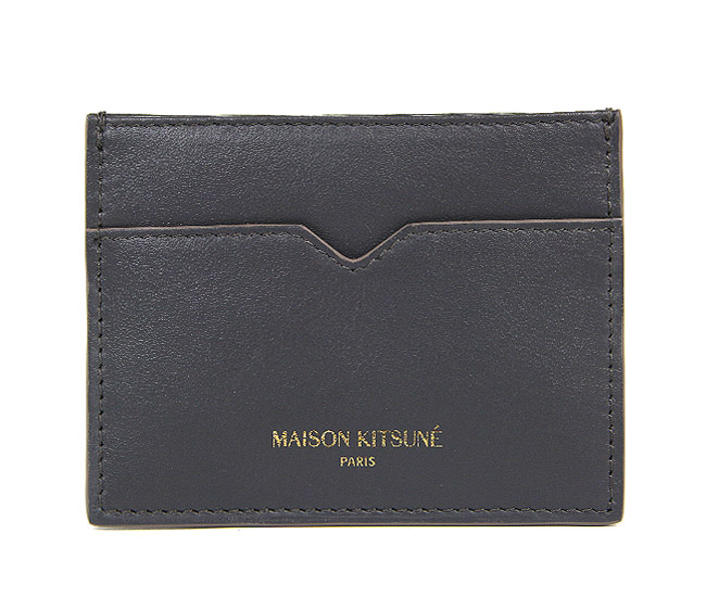 MAISON KITSUNE メゾンキツネレザー カードケース LEATHER CARD HOLDER