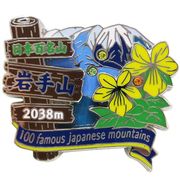 日本百名山 2段 ピンズ/岩手山