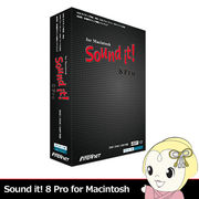 インターネット Sound it! 8 Pro for Macintosh SIT80M-PV