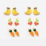 売り尽くしセール【夏アクセサリー】フルーツデコパーツ　イチゴ　パイン　ブドウ　チェリーなど