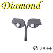 1-1703-06001 KDM  ◆  Pt900 プラチナ ダイヤモンド  ピアス 0.613ct