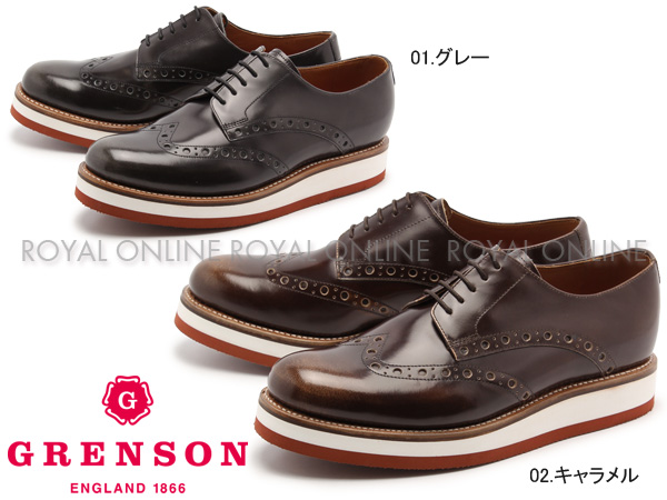 S) 【グレンソン】 5283 ダニー DANNY ウイングチップ  シューズ 紳士靴 全2色 メンズ