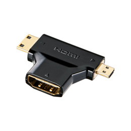 サンワサプライ　HDMI変換アダプタミニ&マイクロHDMI　AD-HD11MMC