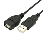 変換名人 極細USBケーブルAオス-Aメス 3m USB2A-AB/CA300