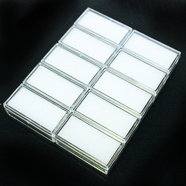 アクリル ルースケース クリア ディスプレイに 約50x25x18mm