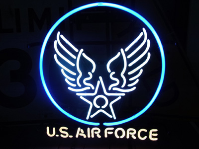 ネオンサイン U S Air Force1 ユーエスエアフォース1 家具