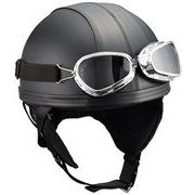 TNK工業 スピードピット RD-98 LEATHERヘルメット レザーブラック (58-60未満) 50805