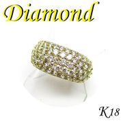 1-1706-03036 AADK  ◆K18 イエローゴールド リング   ダイヤモンド 12号