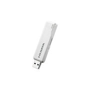 IOデータ USBメモリ ホワイト 64GB USB3.1 USB TypeA スライド式