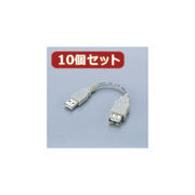 【10個セット】 エレコム USB2.0スイングケーブル USB-SEA01X10