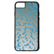 iPhone8 iPhone7 6/6S Plus 対応 CuVery くっつくケース 保護 カバー パンダ panda 迷彩 スカイ ブルー