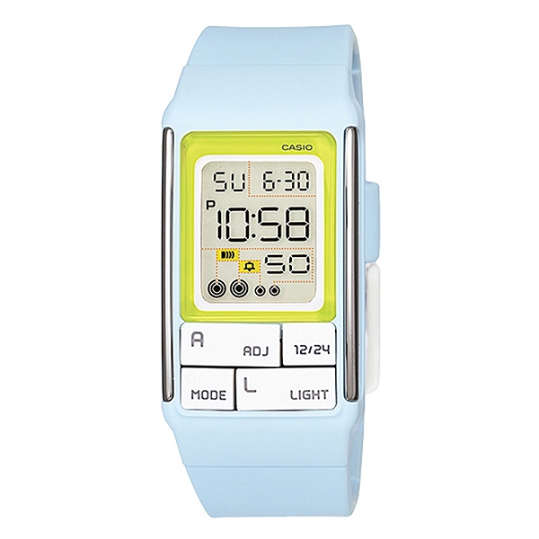 CASIO腕時計 ポップトーン デジタル表示 カレンダー LDF-51-2A チプカシ レディース腕時計