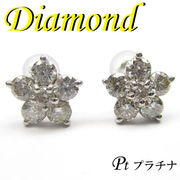 1-1612-03036 GDZ  ◆  Pt900 プラチナ ダイヤモンド  デザイン ピアス