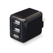 日本トラストテクノロジー USB充電器 cubeタイプ248 (ブラック) CUBEAC2