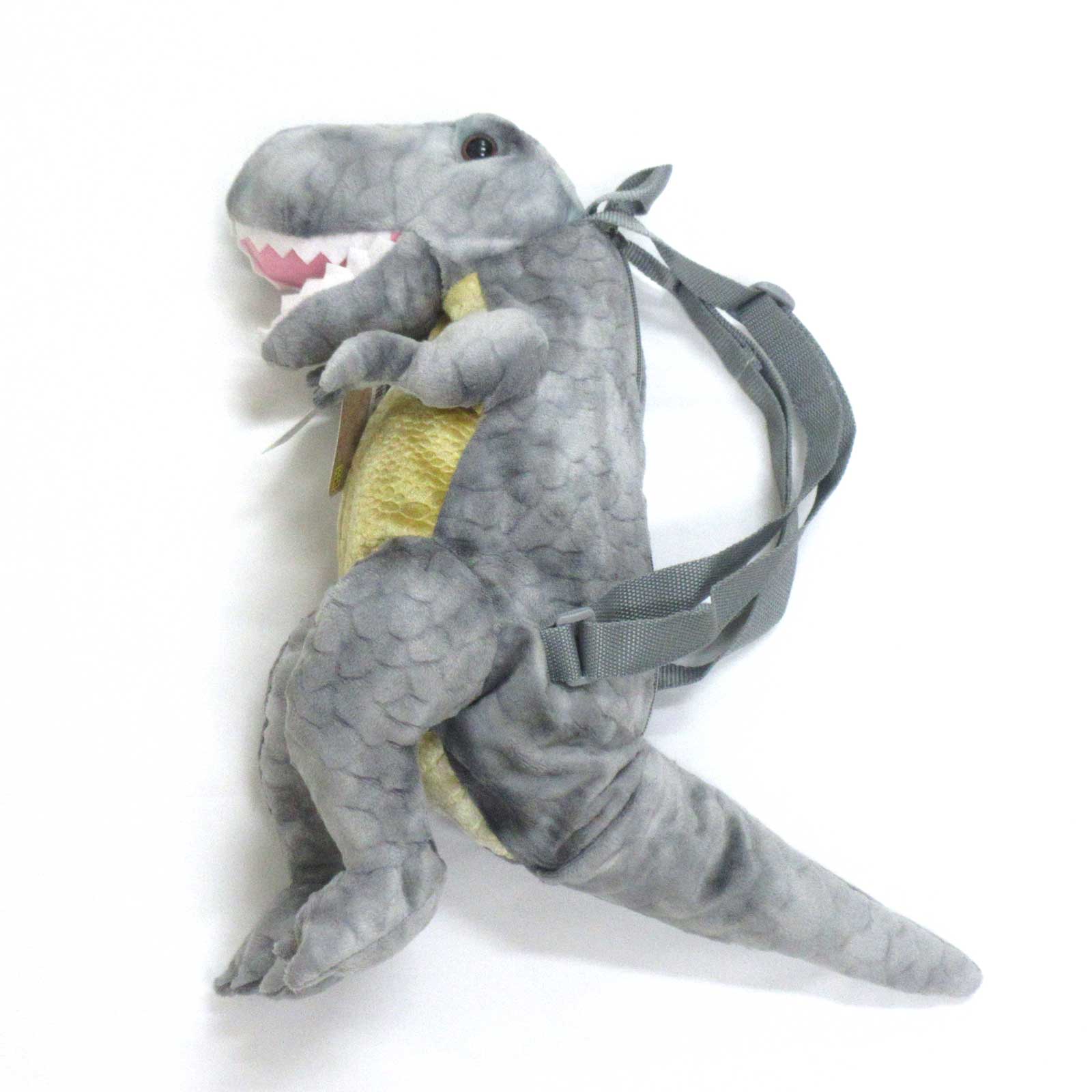 ダイナソーリュック Tレックス ティラノサウルス グレー No.207-542