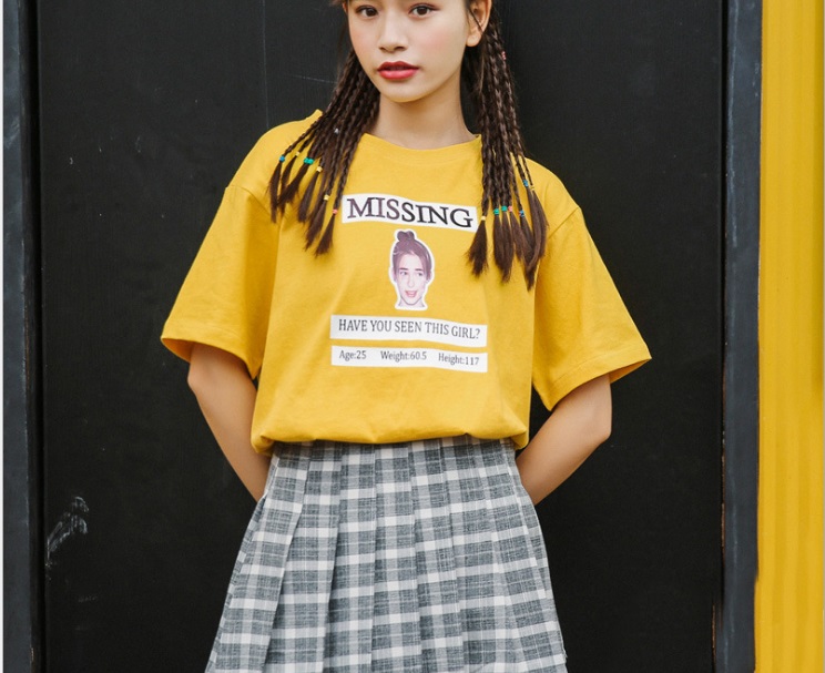 韓国ファッション レディース トップス カットソー Tシャツ Tシャツ コットンt プリントt 英字 春夏 アパレル 株式会社 シーネック 問屋 仕入れ 卸 卸売の専門 仕入れならnetsea