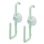 日本製 made in japan シンクマルチフック 2本組 グリーン MZ-3504