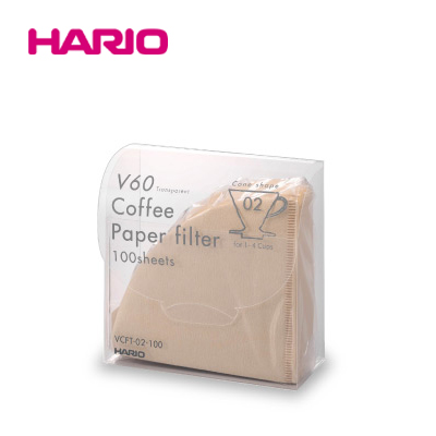 「公式」V60ペーパーフィルター02M　100枚_HARIO(ハリオ)