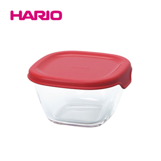 「公式」 耐熱ミニ角小鉢4個セット レッド MKK-2012-R  HARIO（ハリオ）