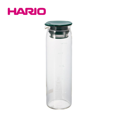 「公式」水出し茶ポット　ダークグリーン　実用容量：1000ml 　MD-10DG_HARIO(ハリオ)