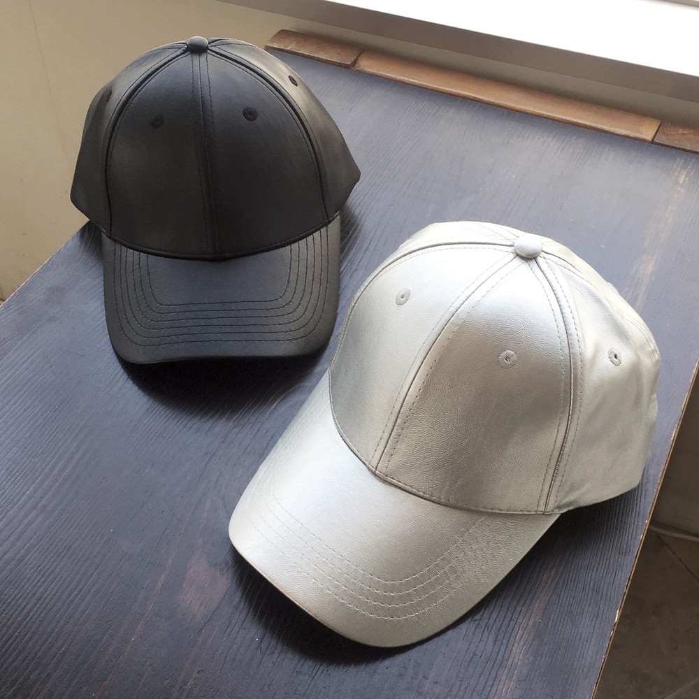 ▼MAGGIO▼【オシャレ度アップ↑↑】大人気のマストハブキャップ☆ PUレザーキャップ(帽子)