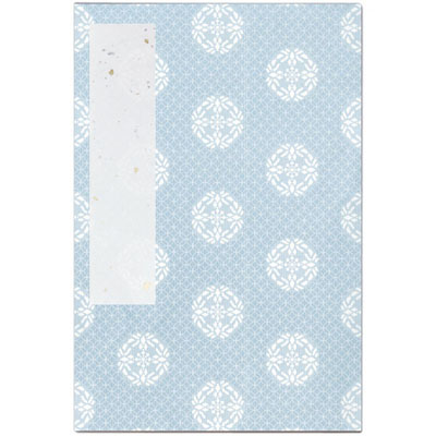 集印帳 (大) 丸紋七宝 水