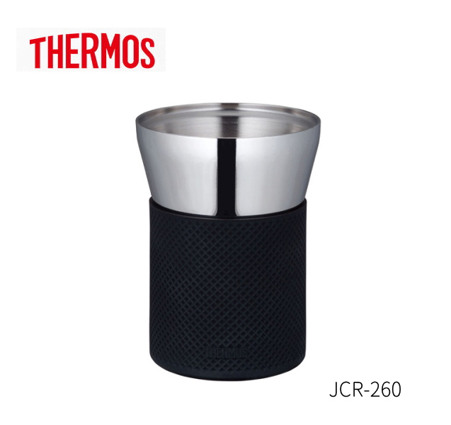 （完売）サーモス 真空断熱 ステンレス タンブラー ブラック JCR-260BK