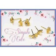 オリジナルピアス金具　ハートピアス　ダイヤピアス　幾何ピアス　16円均一