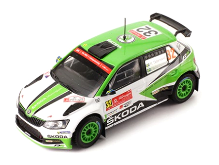 ixo/イクソ シュコダ Fabia R5 2017 Rallye Portugal #32 Skoda Motor Sport Rallye