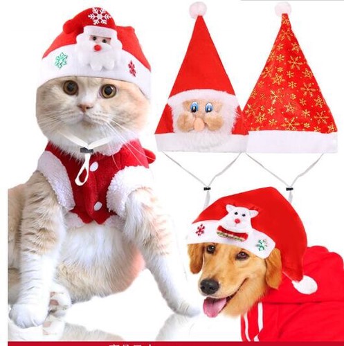 新作　犬服　 クリスマスの帽子　犬の服　犬　ワンちゃん服 　クリスマス用品 ペット用品 上海直送