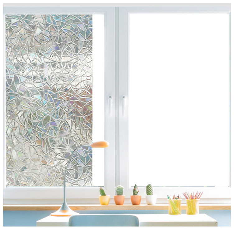 ☆窓 ガラスフィルム☆ガラスシール☆目隠しフィルム☆無接着剤水で  