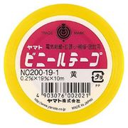ヤマト ビニールテープ No200-19 黄 NO200-19-1 00047324