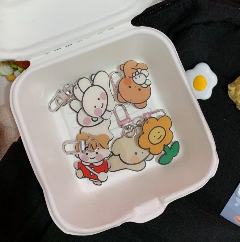 新作 韓国 漫画 バッグチャーム キーホルダー Ins 動物 可愛い 雑貨 株式会社 C2jジャパン 問屋 仕入れ 卸 卸売の専門 仕入れならnetsea