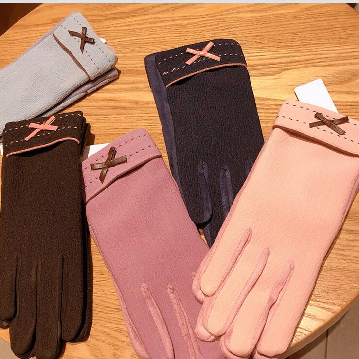 秋冬新品 ファッション 手袋 グローブ 気質 リボン 可愛い 少女 純色 防寒 韓国 ファッション雑貨 株式会社 C2jジャパン 問屋 仕入れ 卸 卸売の専門 仕入れならnetsea