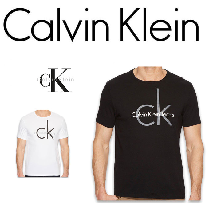 Calvin Klein Jeans CLASSIC CK LOGO   CREW NECK TEE　17334