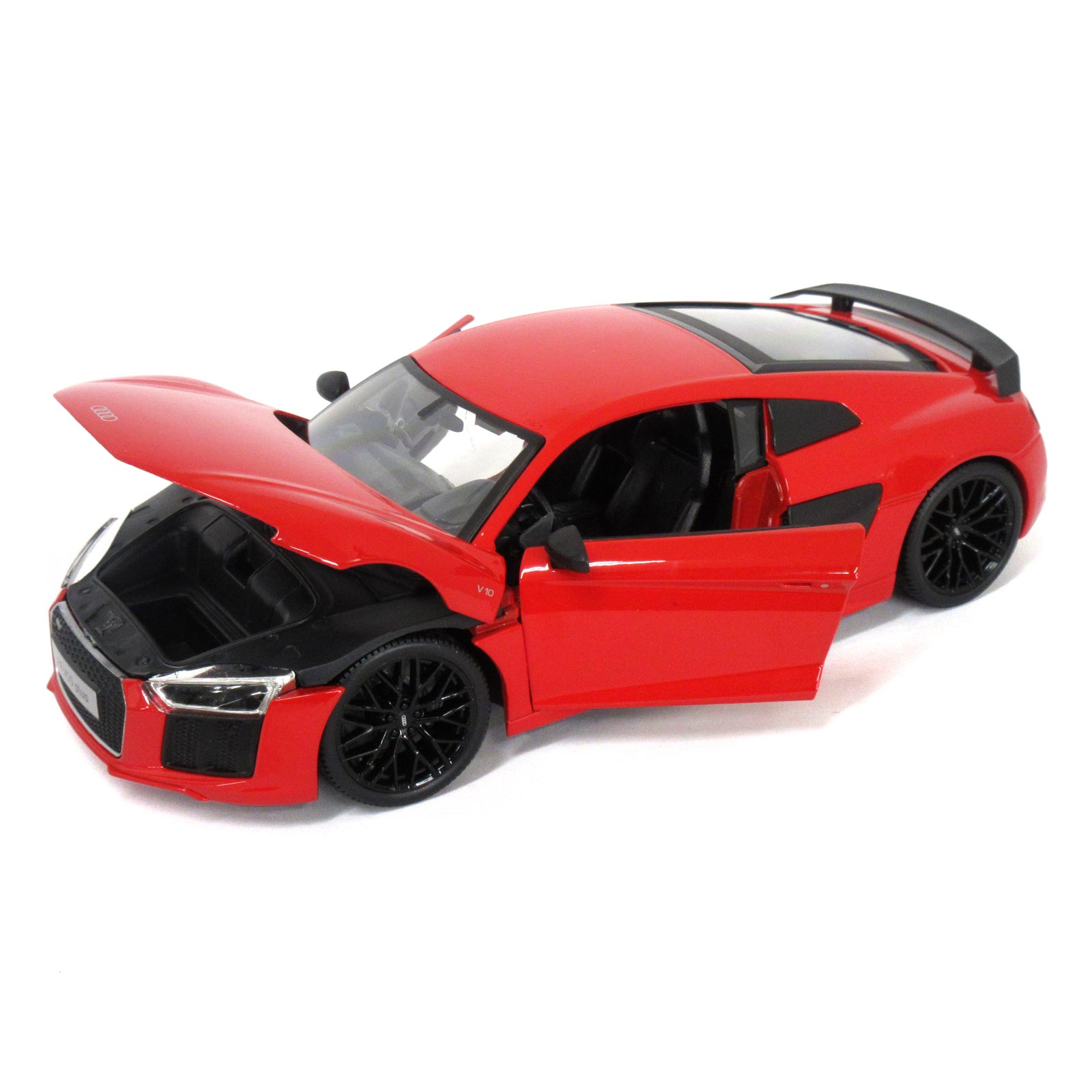 ミニカー＞Maisto ミニカー 1:18 PE アウディR8V10 レッド No.200-104